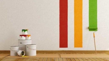 Как перекрасить окрашенные стены